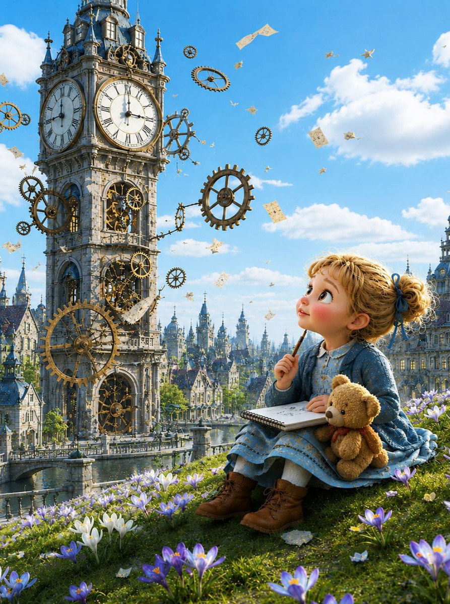 Die Uhr der Wunderstadt