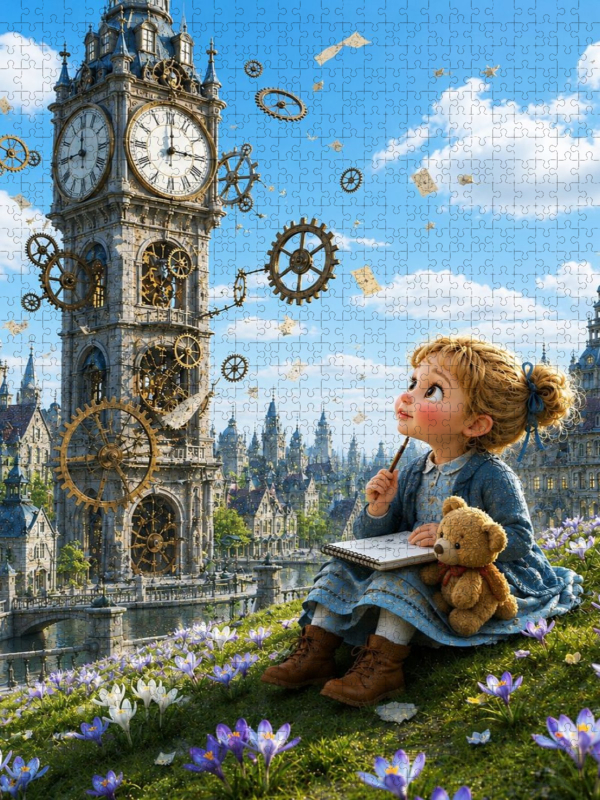 Die Uhr der Wunderstadt