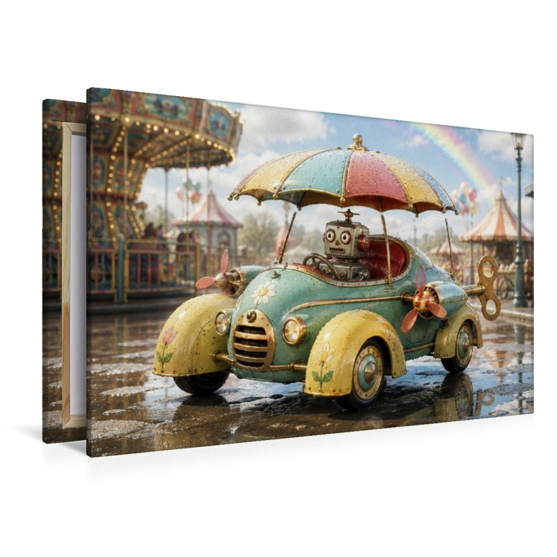 Regenbogen voraus