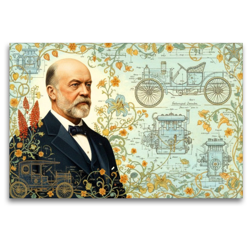 Gottlieb Daimler (1834–1900) – schneller Verbrennungsmotor für Fahrzeuge