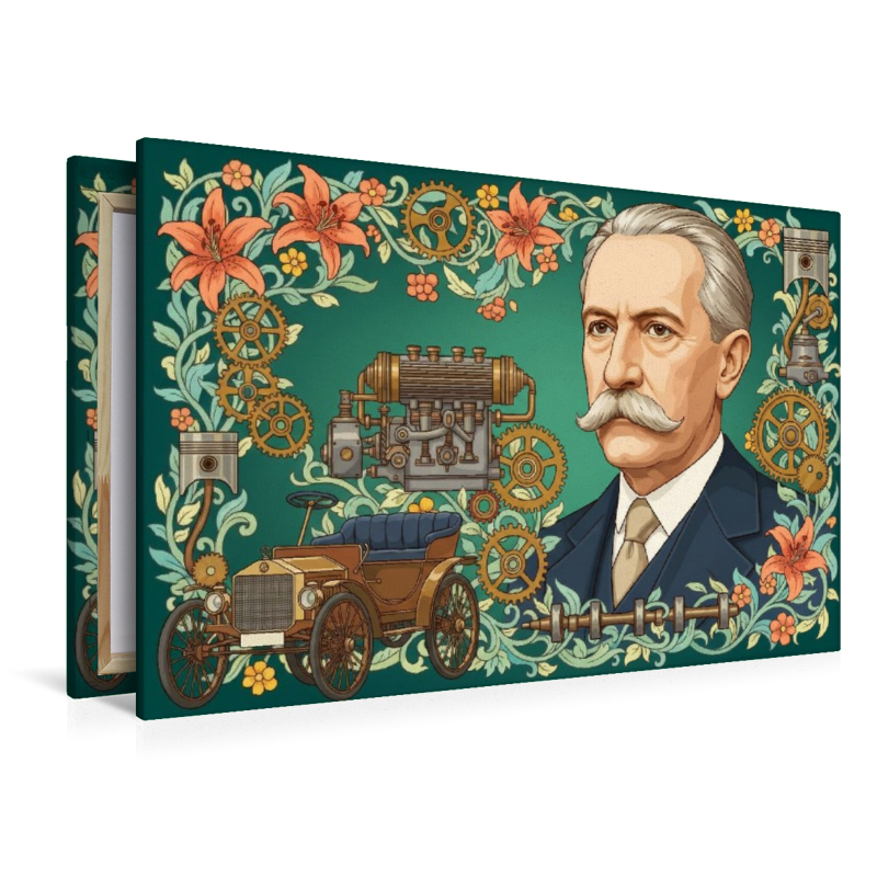 Karl Benz (1844–1929) – erstes praxistaugliches Automobil