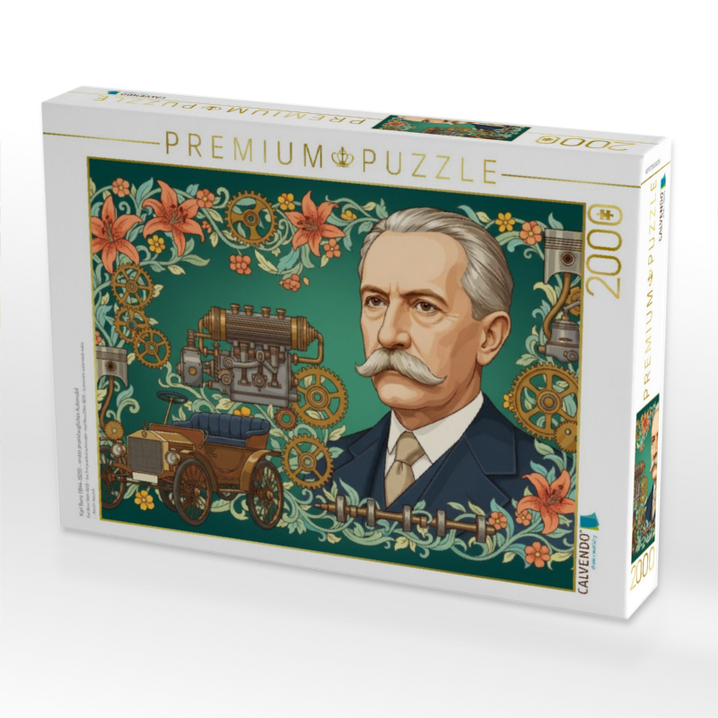 Karl Benz (1844–1929) – erstes praxistaugliches Automobil
