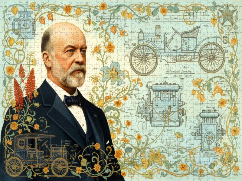 Gottlieb Daimler (1834–1900) – schneller Verbrennungsmotor für Fahrzeuge