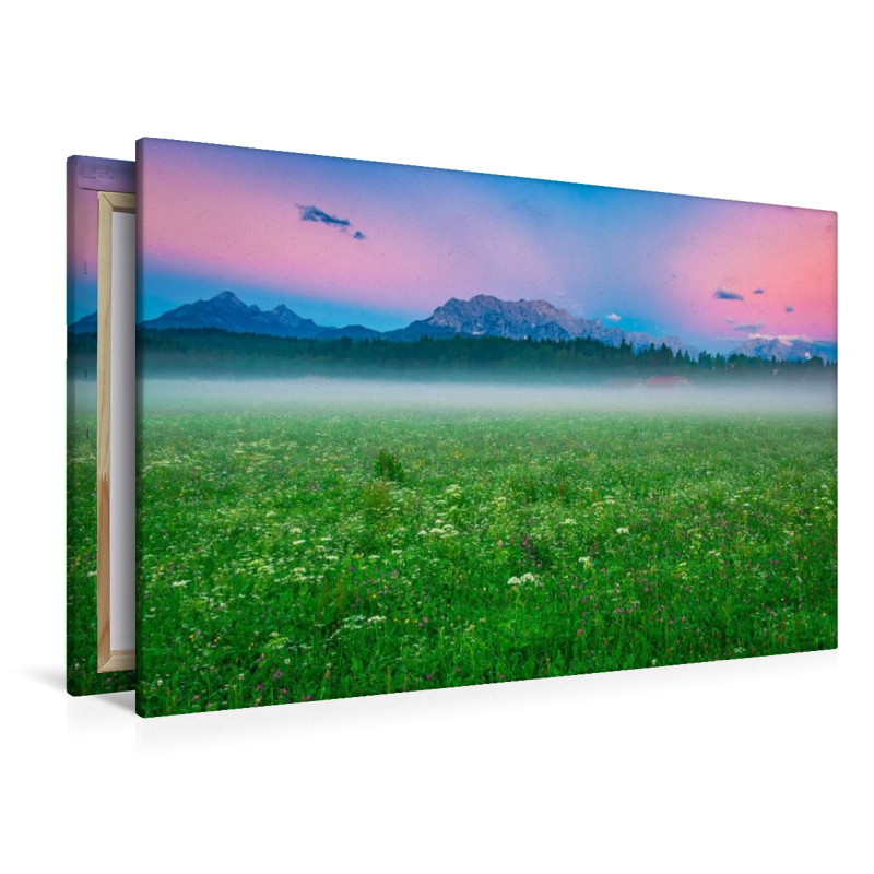 Wettersteingebirge im Morgenlicht