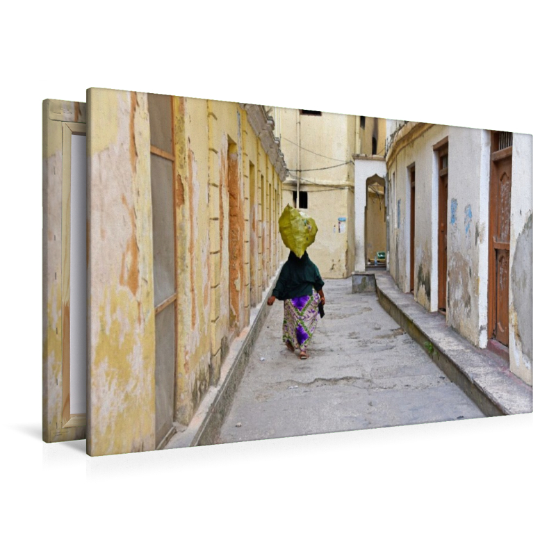Frau in Stone Town