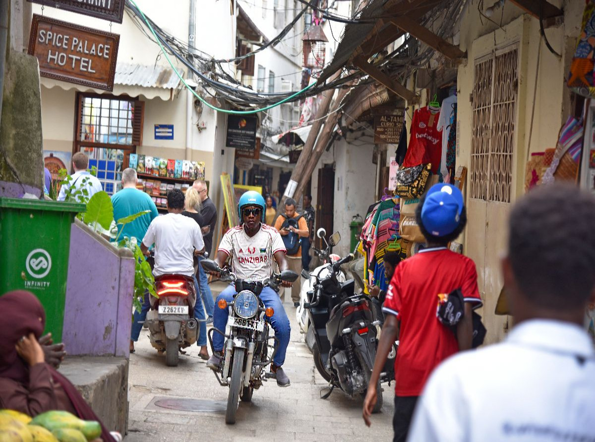 Stadtgeschehen in Stone Town