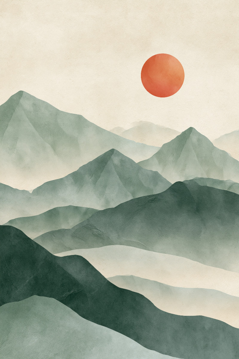 Landschaft der Stille