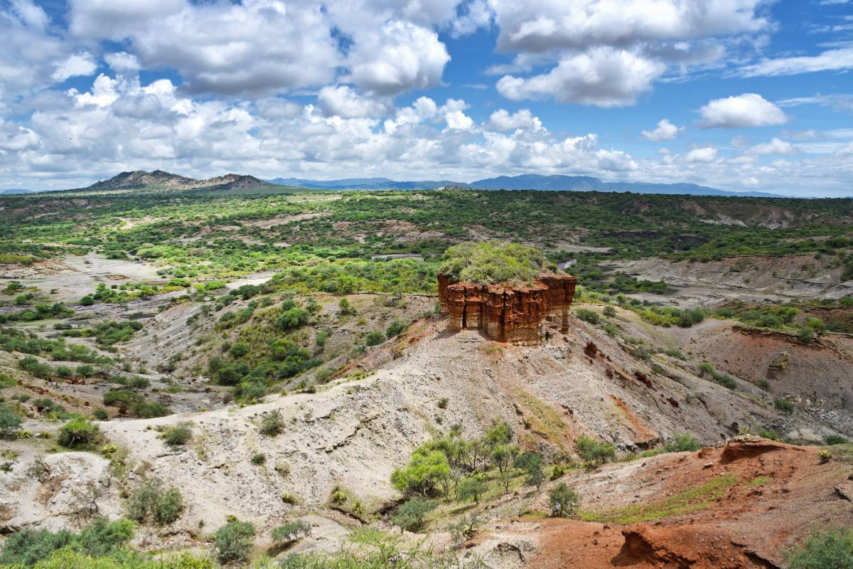 Olduvai-Schlucht