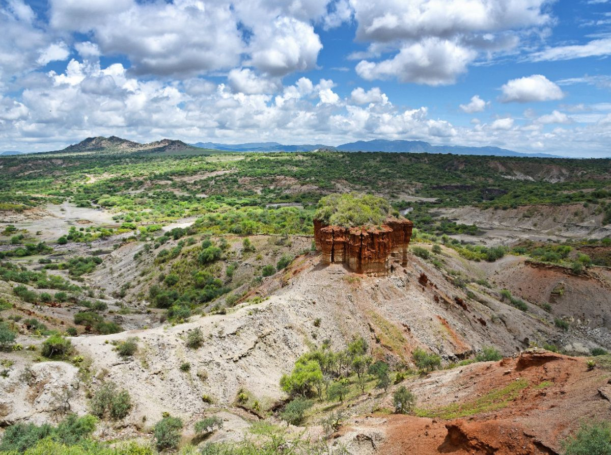Olduvai-Schlucht