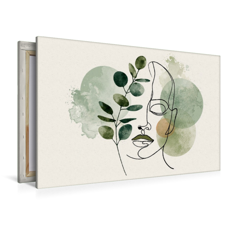 Botanische Silhouette