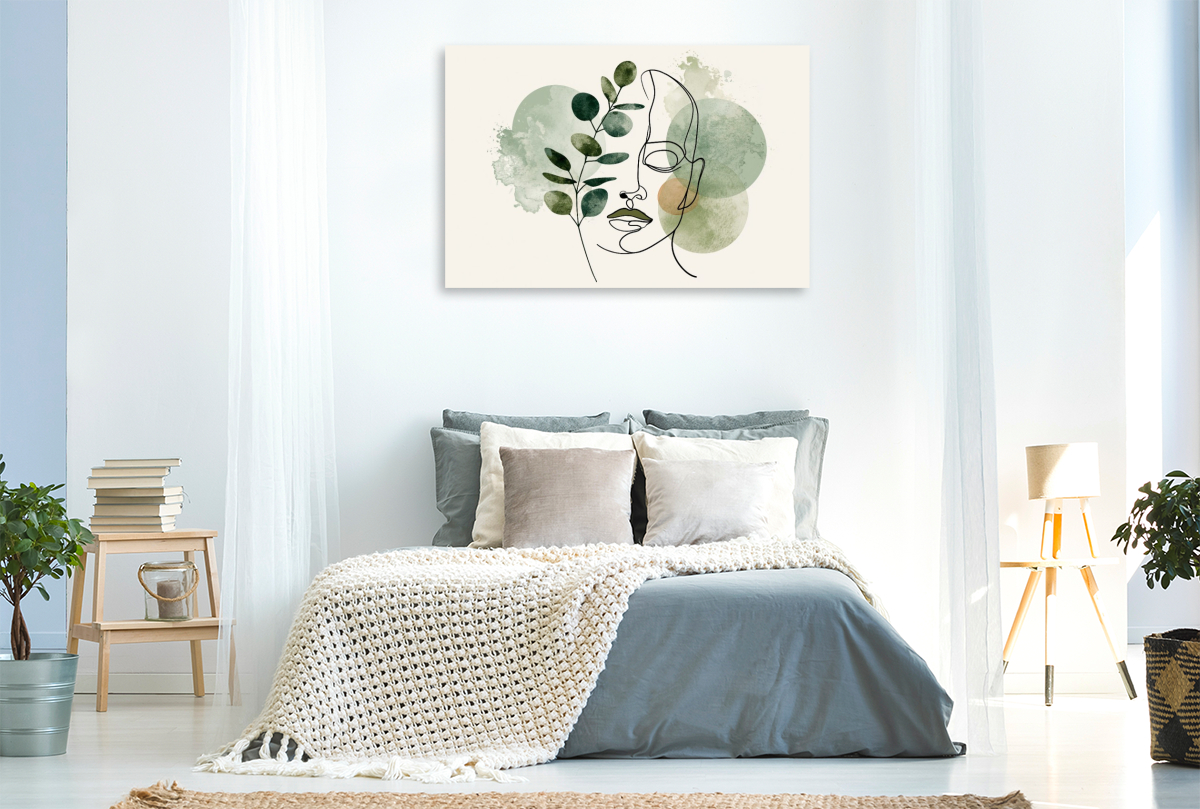 Botanische Silhouette