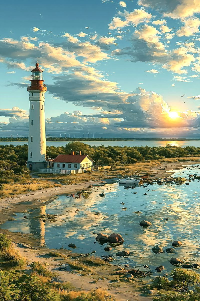 Lichtturm auf Öland