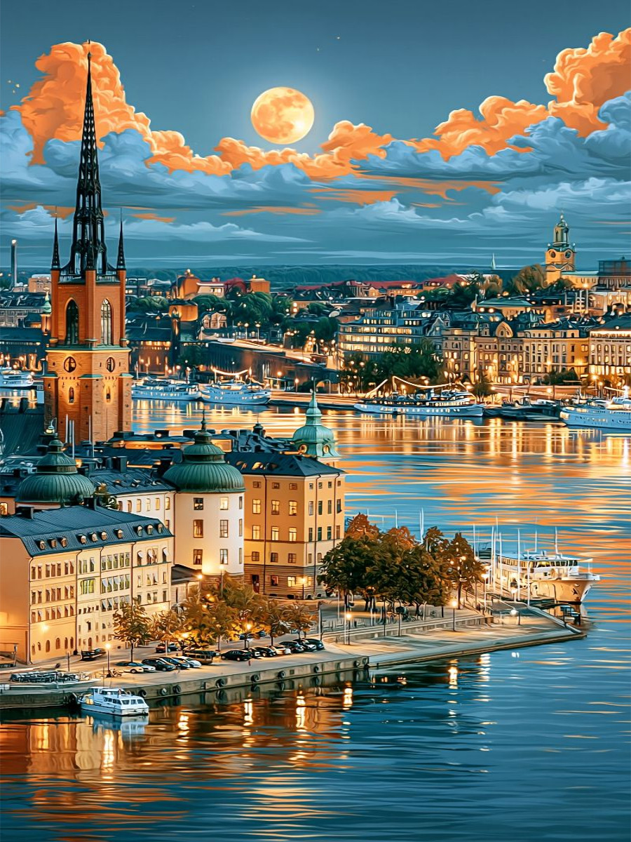 Stockholm im Sommer