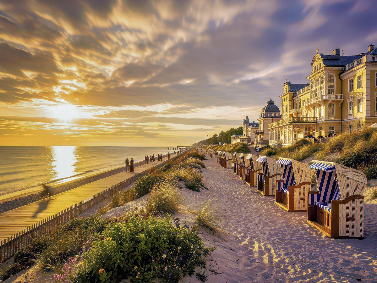 Die Ostsee zeigt jeden Monat ein neues Gesicht.