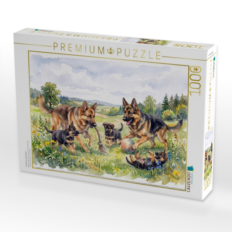 Schäferhunde Spielen