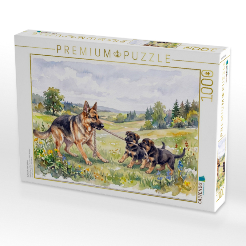 Schäferhunde Spielen