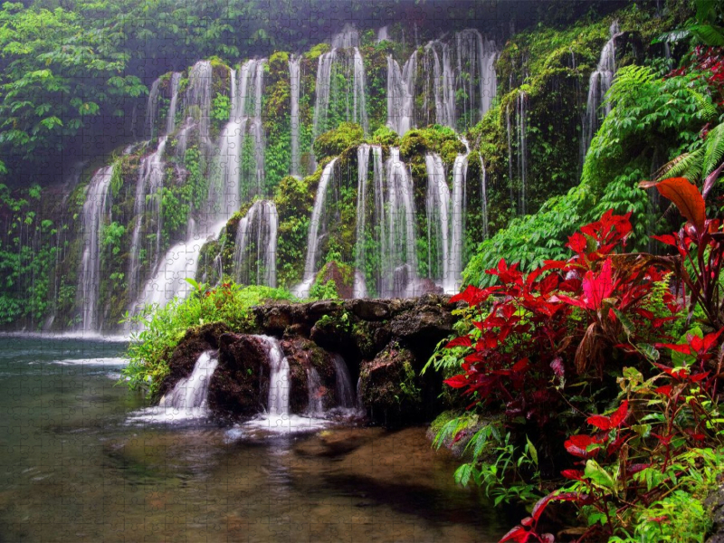 Banyu Wana Amertha Wasserfall