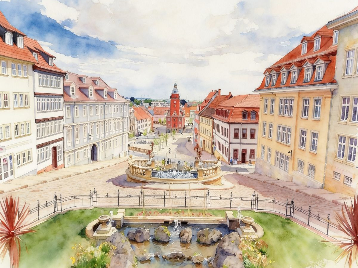 Wasserkunst in Gotha