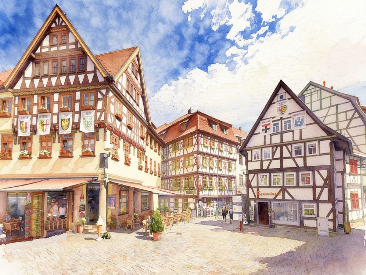 Schmalkalden in Thüringen