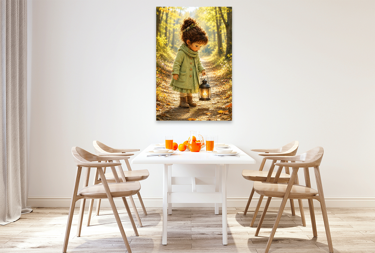Der goldene Waldweg