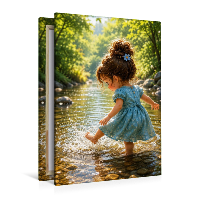 Sommerglück am Bach