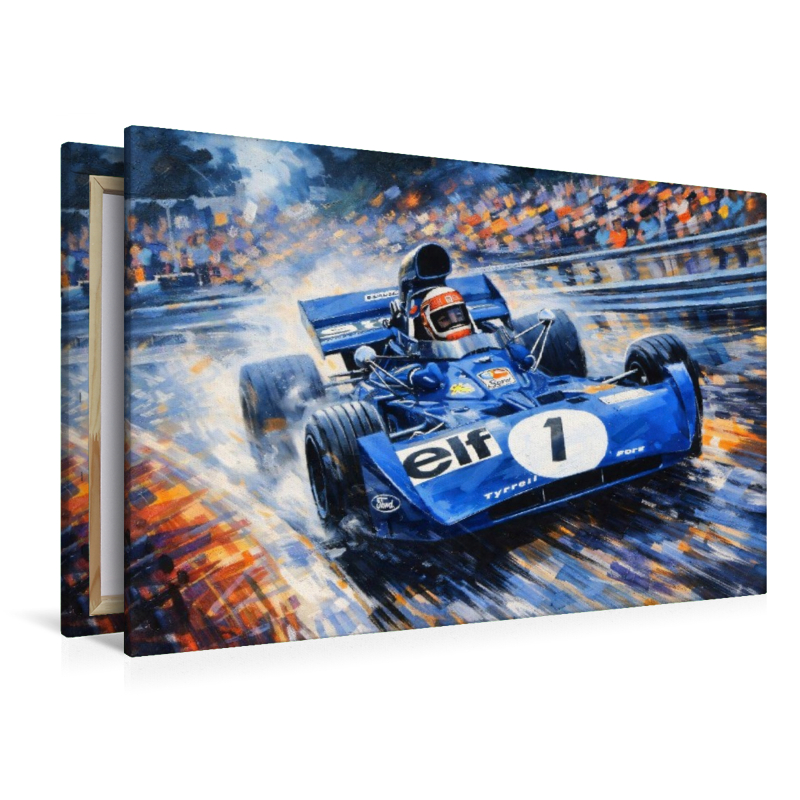 Mit einem Tyrrell-Ford wurde der Schotte Jackie Stewart in den Jahren 1971 und 1973 Weltmeister.