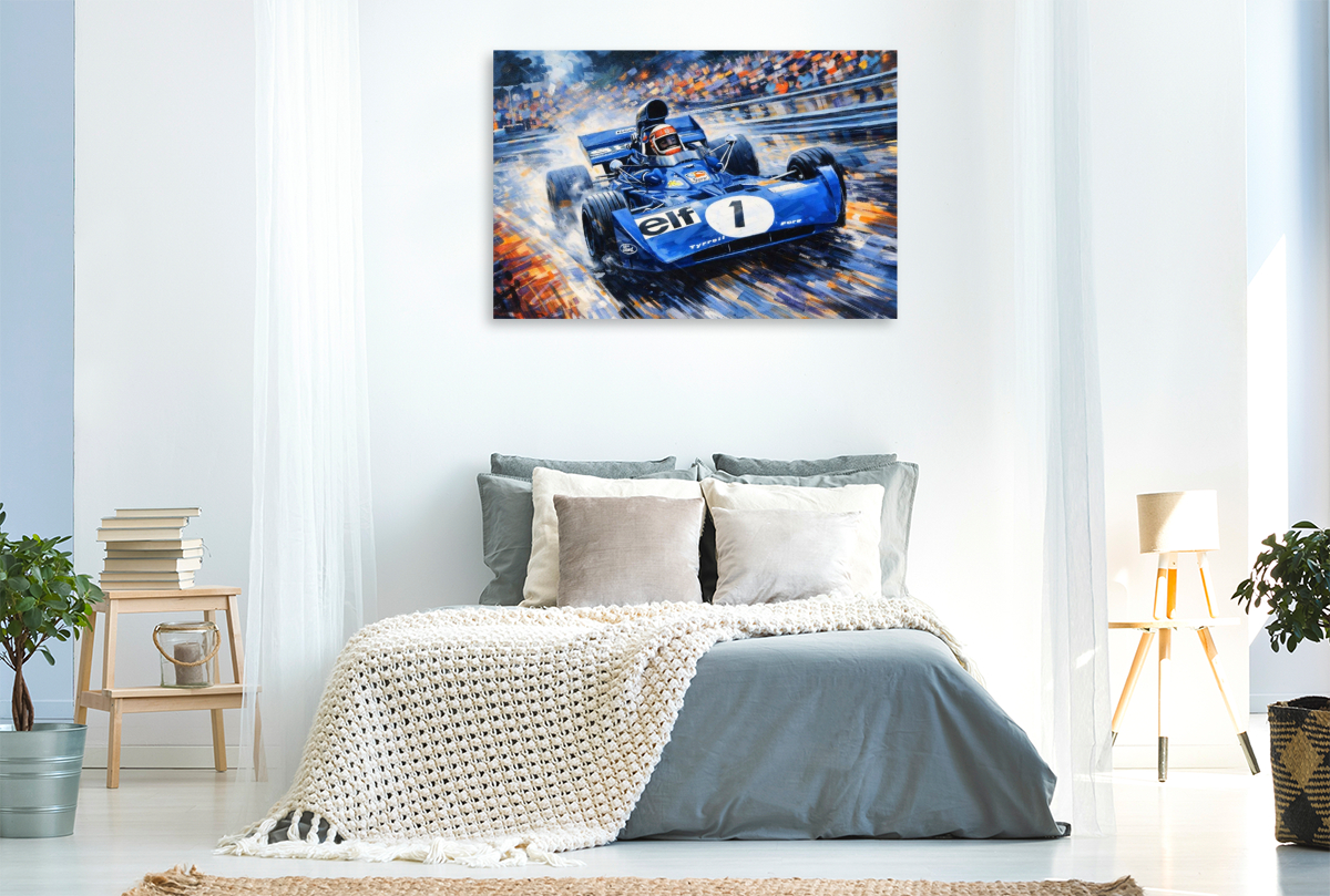 Mit einem Tyrrell-Ford wurde der Schotte Jackie Stewart in den Jahren 1971 und 1973 Weltmeister.
