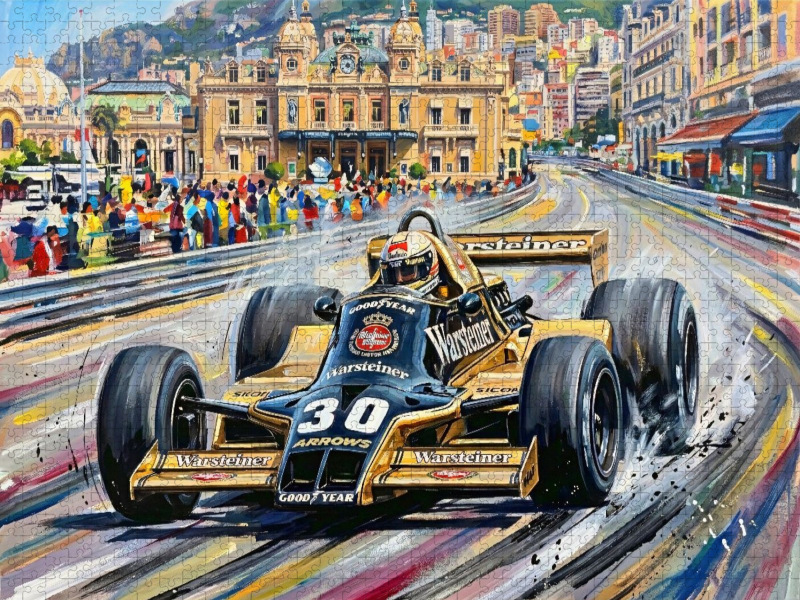 Im Arrows-Ford erreichte der Deutsche Jochen Mass 1979 nur drei Punkte und fiel mit Defekten oft aus.