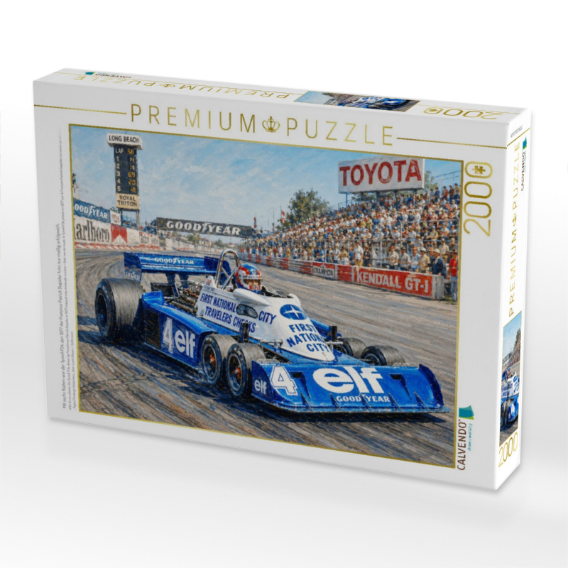 Mit sechs Rädern war der Tyrrell P34, den 1977 der Franzose Patrick Depailer fuhr, nur mäßig erfolgreich.