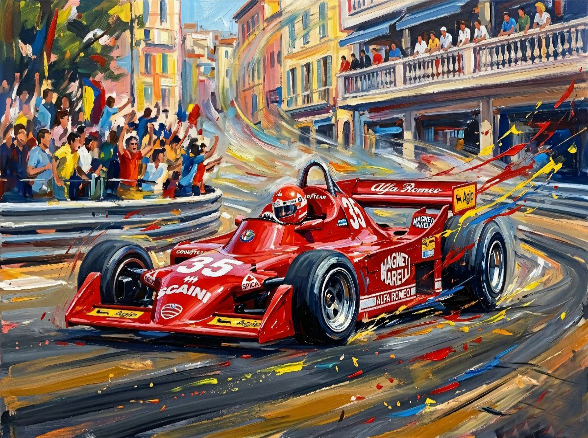 1980 kehrte Alfa Romeo nach langer Abwesenheit mit dem Italiener Bruno Giacommeli in die Formel 1 zurück.