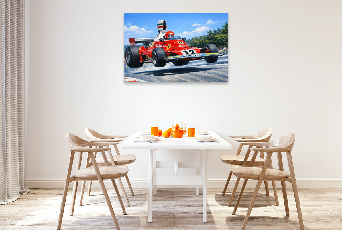 In den Jahren 1975 und 1976 wurde Niki Lauda aus Österreich Weltmeister der Königsklasse.