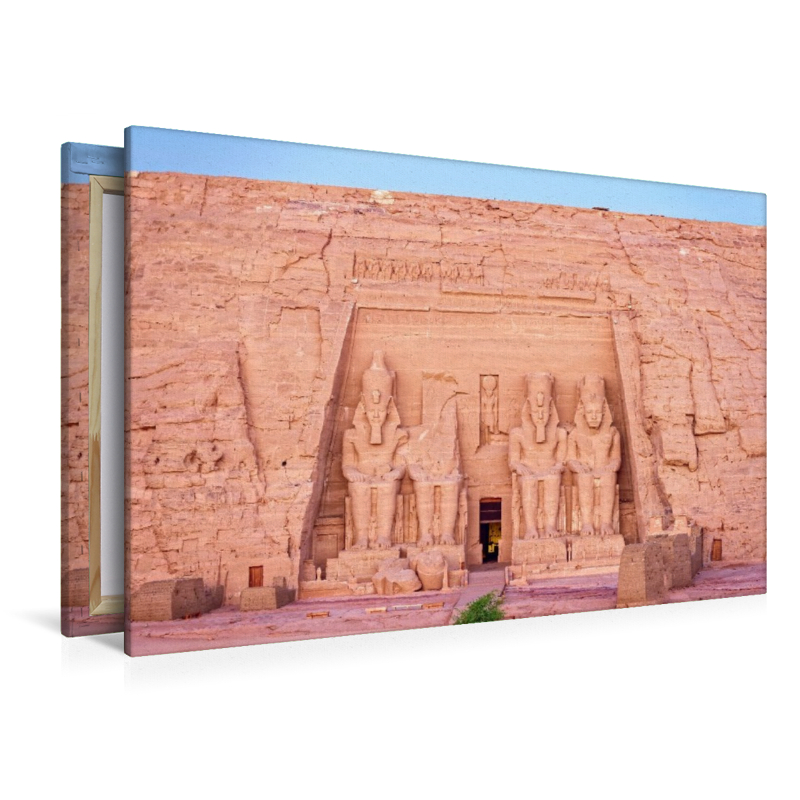 Großer Tempel Ramses II. bei Tagesanbruch (Abu Simbel)