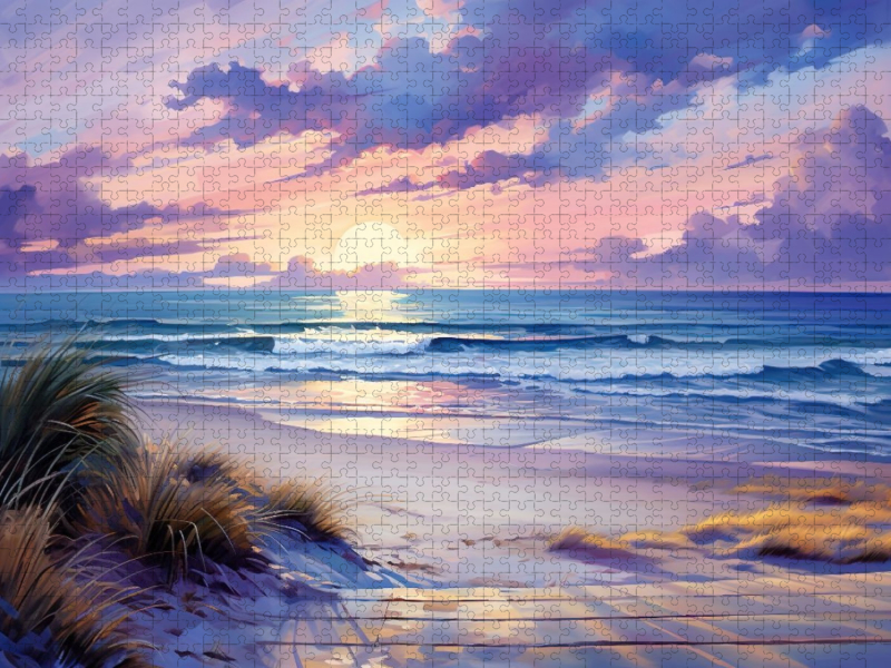 Sonnenuntergang am Meer
