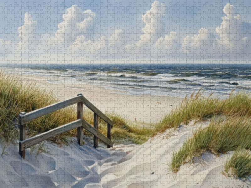 Pfad zum Meer
