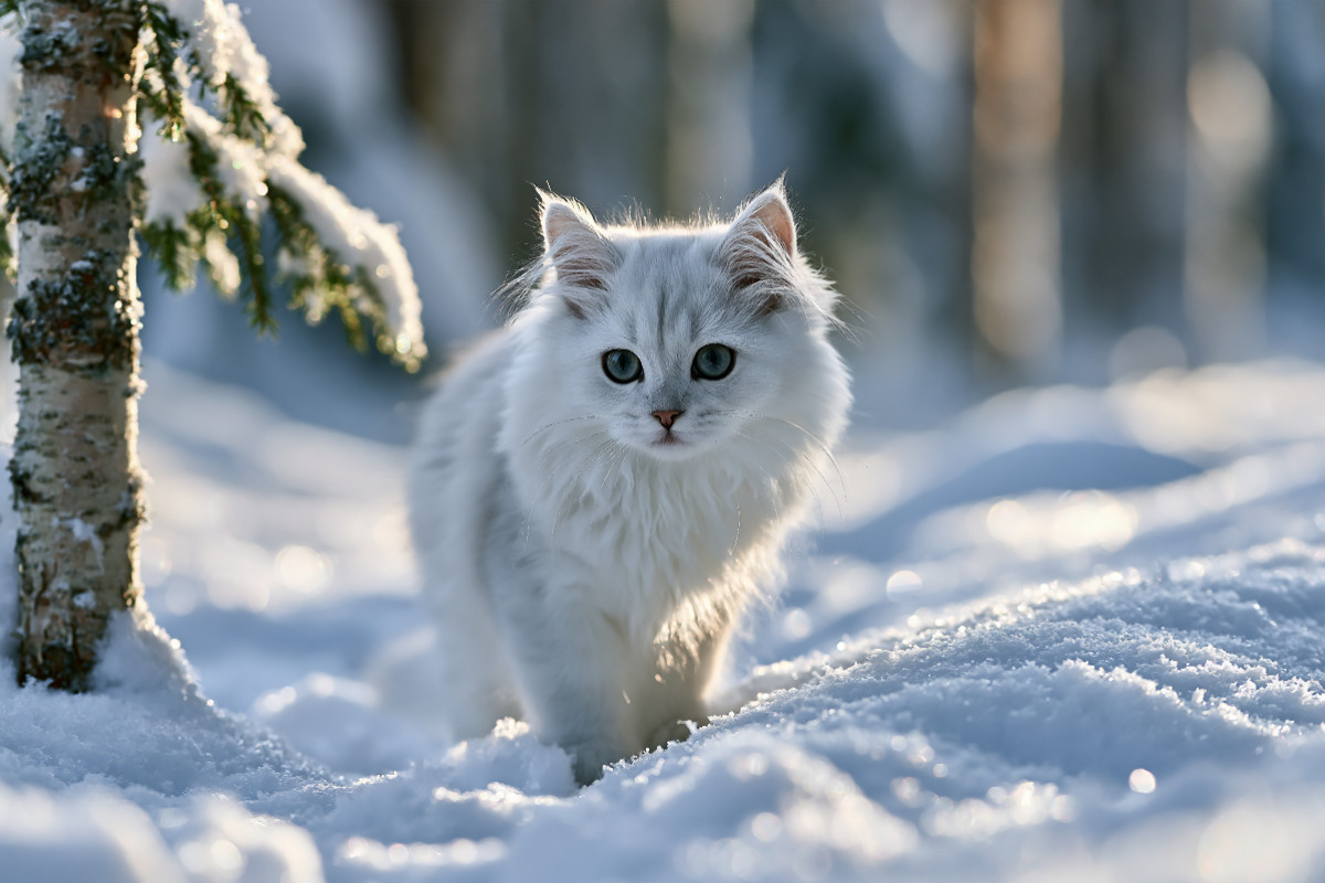 Schnee? Einfach zauberhaft.