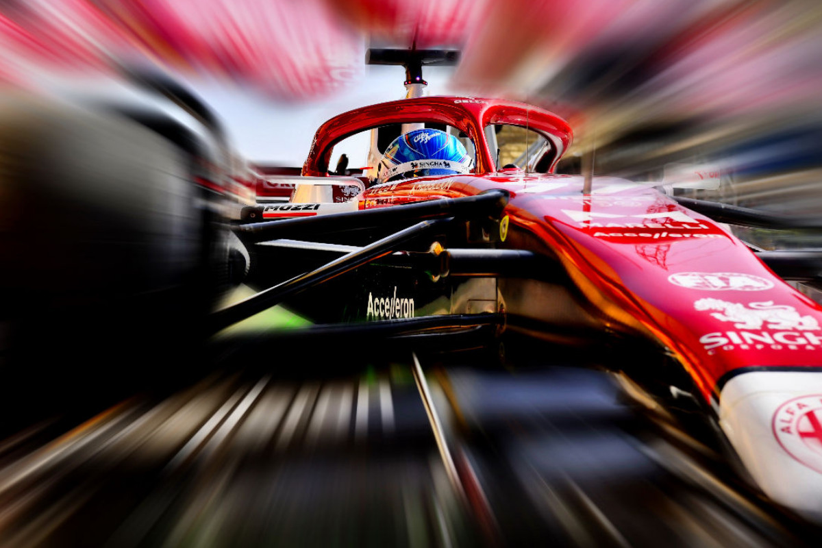 Der Finne Valtteri Bottas im Alfa Romeo F1