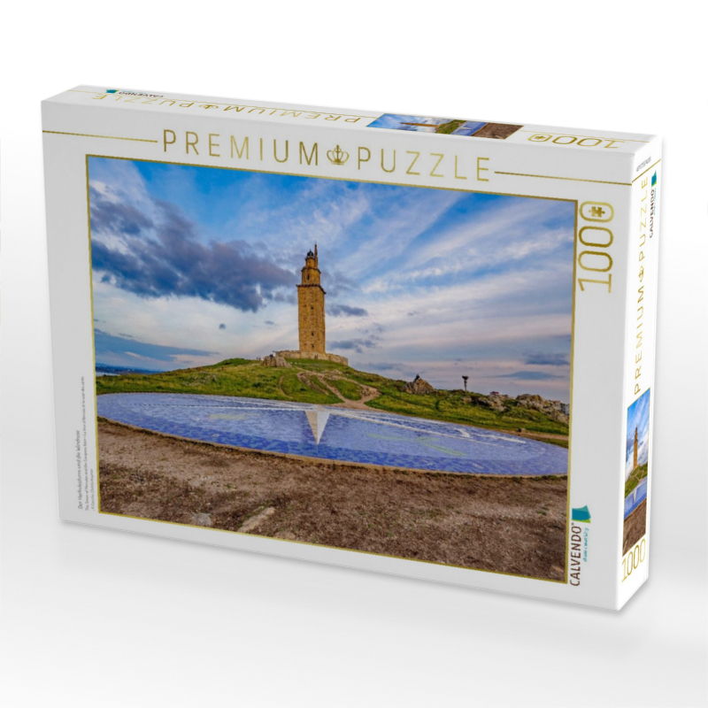 Der Herkulesturm und die Windrose