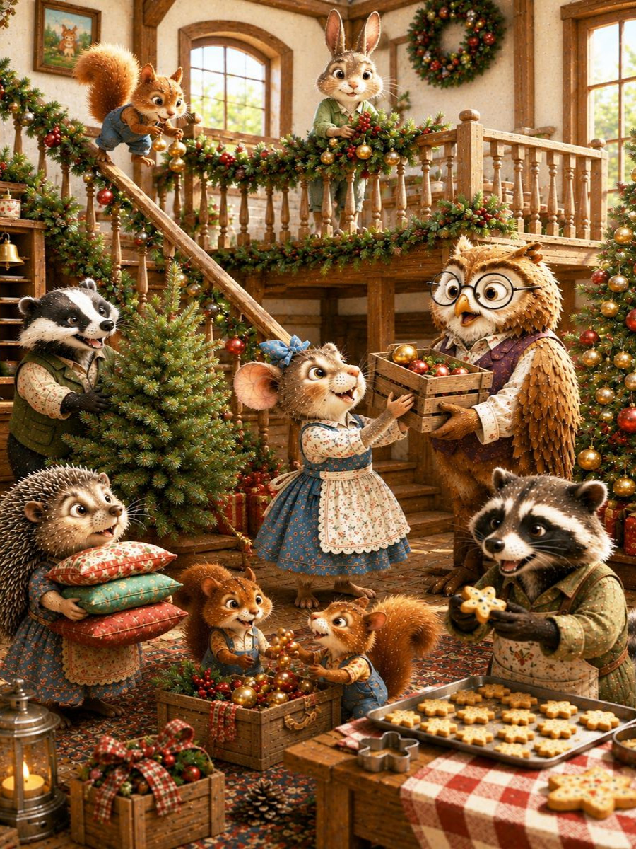 Weihnachten im Waldhotel