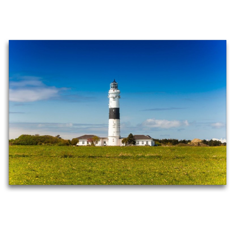 Der Leuchtturm Rotes Kliff bei Kampen auf Sylt