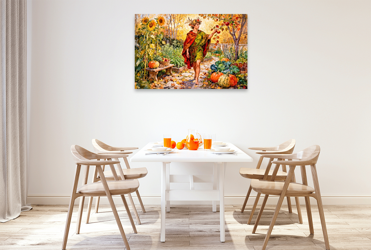 Faunus – Römischer Gott der Obstgärten im Spätsommer