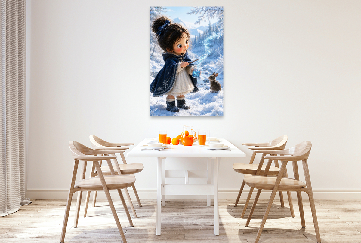 Das Blau des Winters