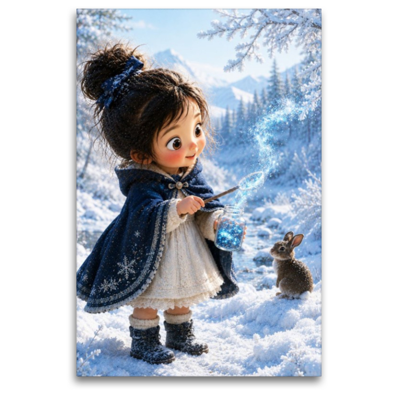 Das Blau des Winters