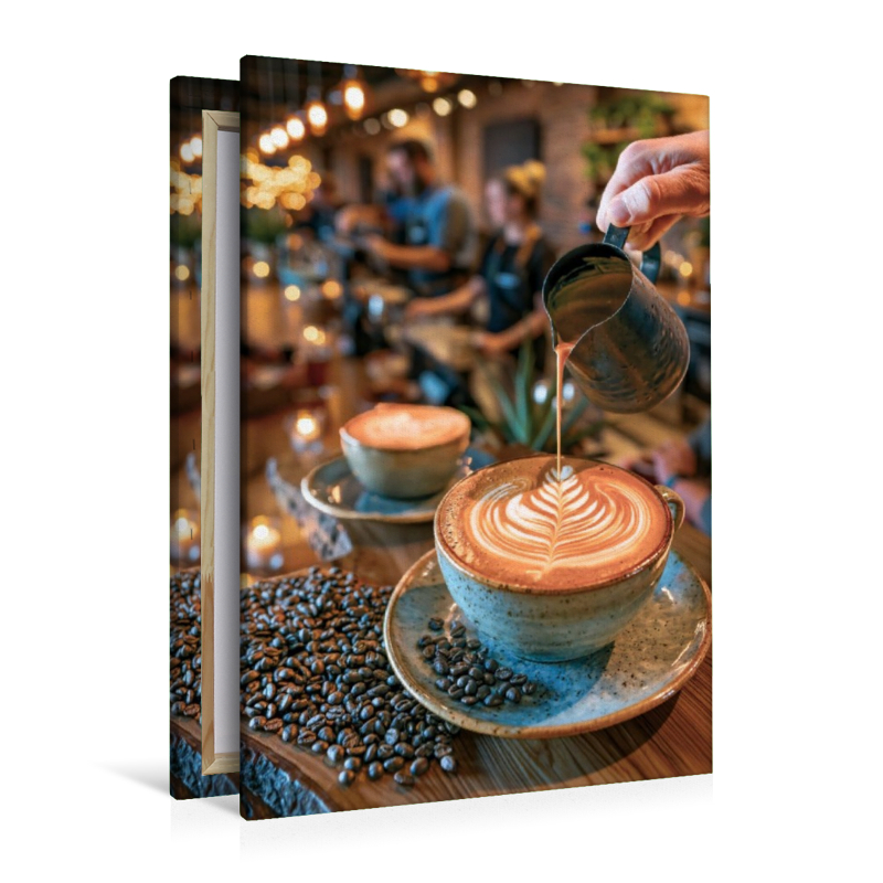 Eine perfekte Latte Art