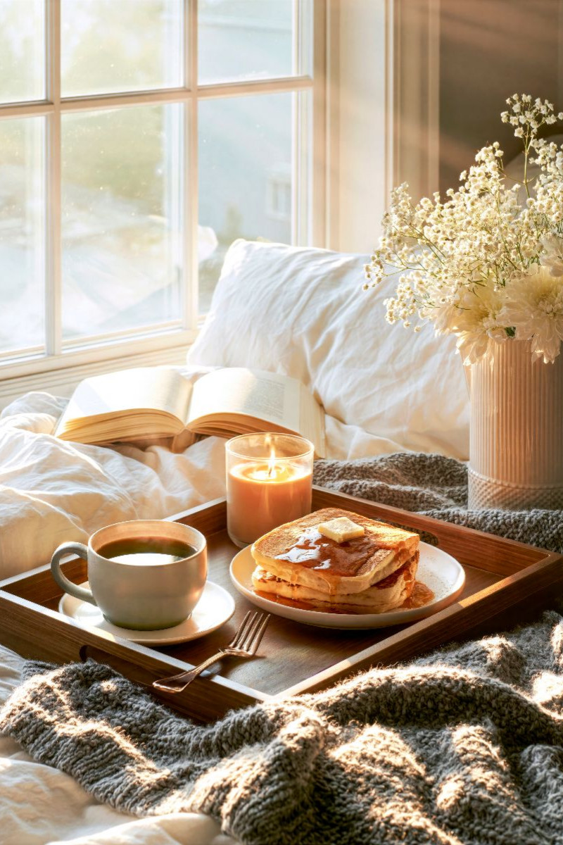 Frühstück im Bett - gibt es etwas Besseres
