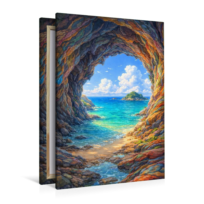 Ausblick auf das Meer - wie im Anime Zeichentrickfilm