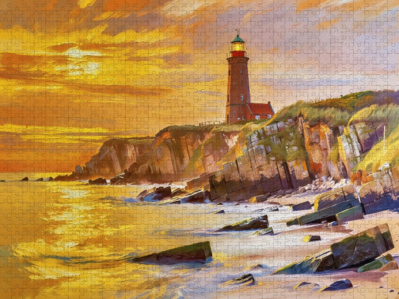 Ein Motiv aus dem Kalender Ostsee-Gemälde