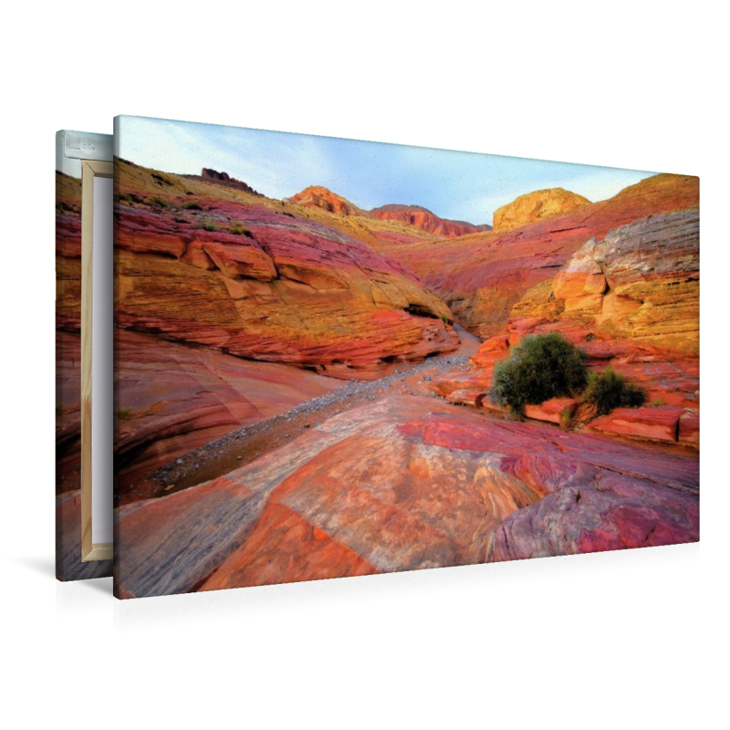 Pastel Pink Canyon Trail - Utah