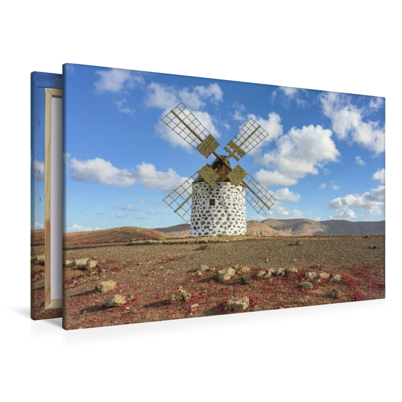 Windmühle in Villaverde auf Fuerteventura