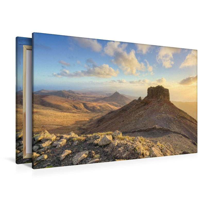 Blick vom Montana Cardon auf Fuerteventura