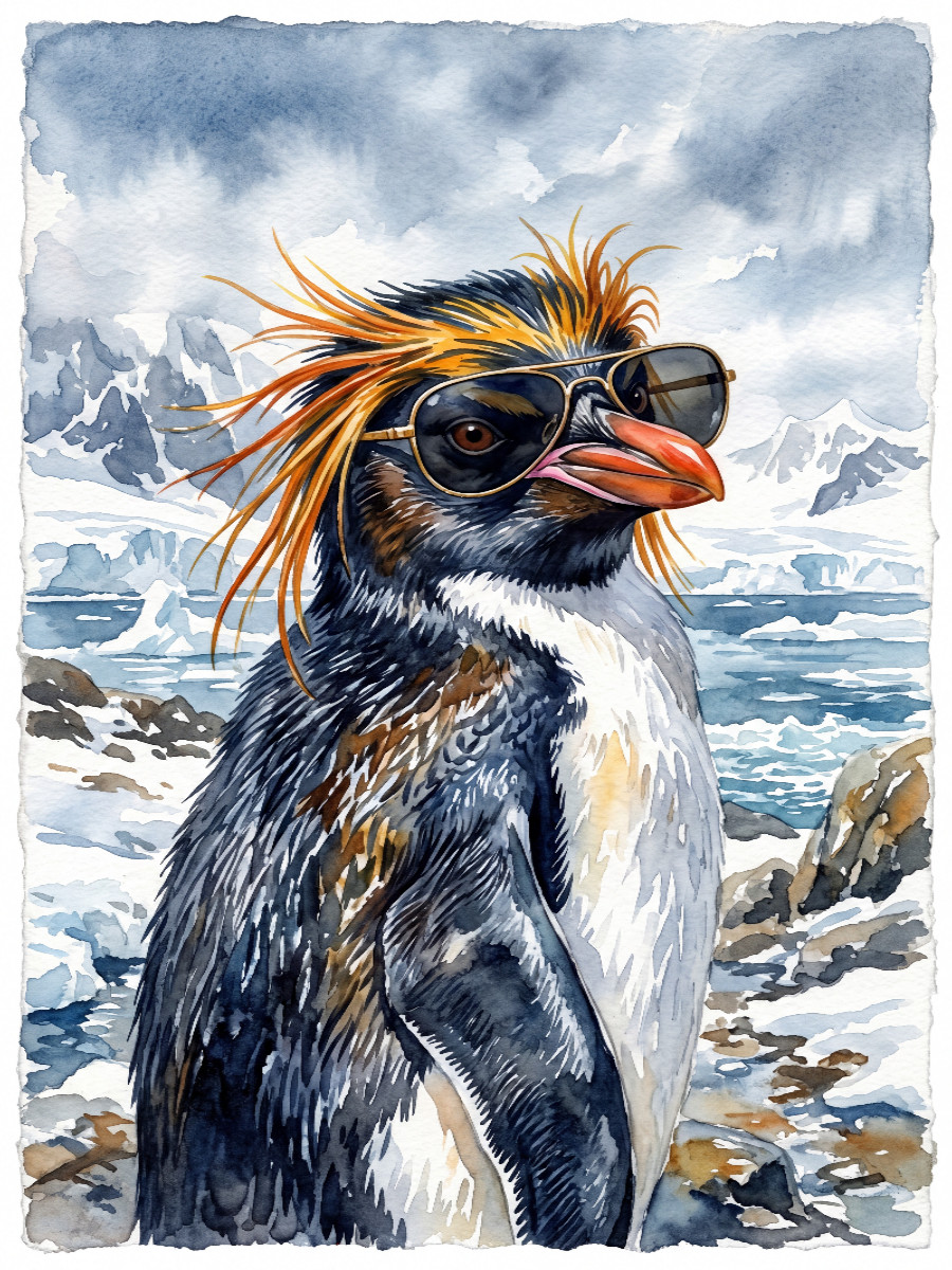 Der Coole Pinguin